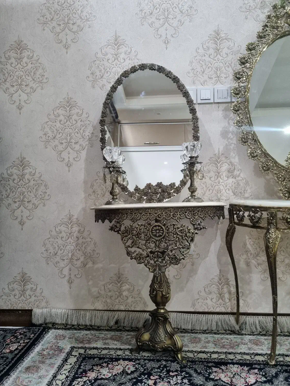 آیینه و شمعدان|آینه|تهران, شهرک طالقانی|دیوار