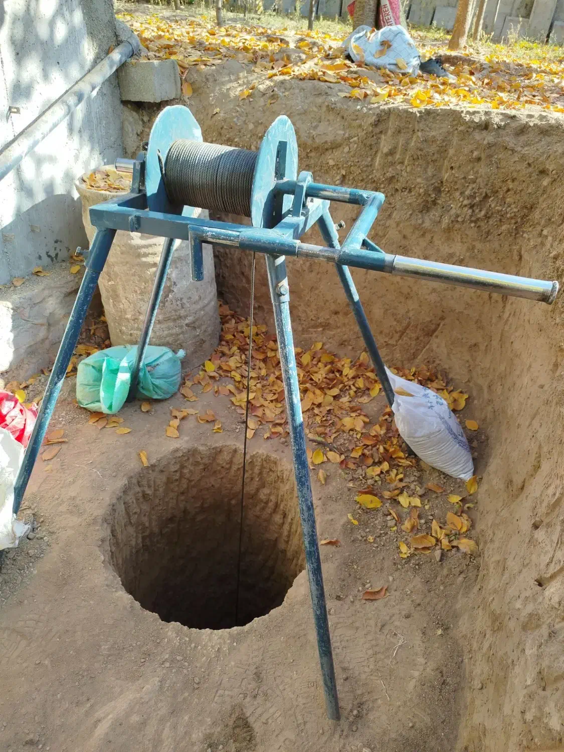 چاه کنی|خدمات پیشه و مهارت|هشتگرد, ینگی امام|دیوار