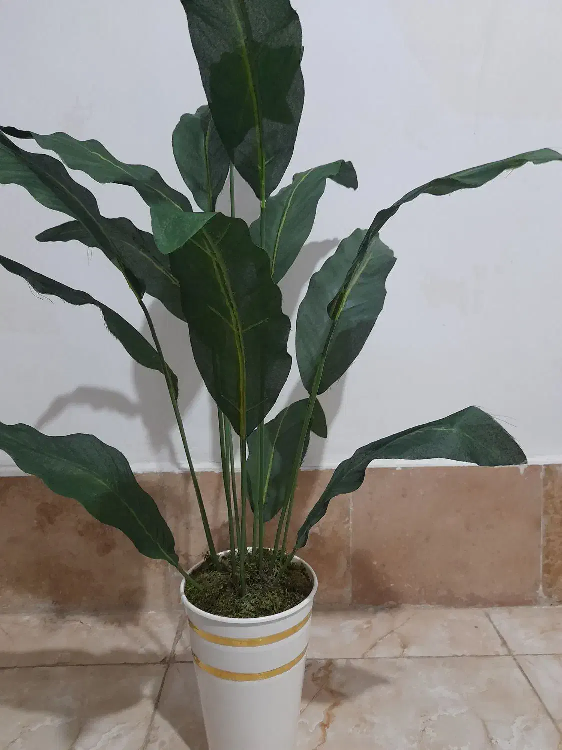 گلدان بزرگ مصنوعی|گل مصنوعی|نسیم‌شهر, |دیوار