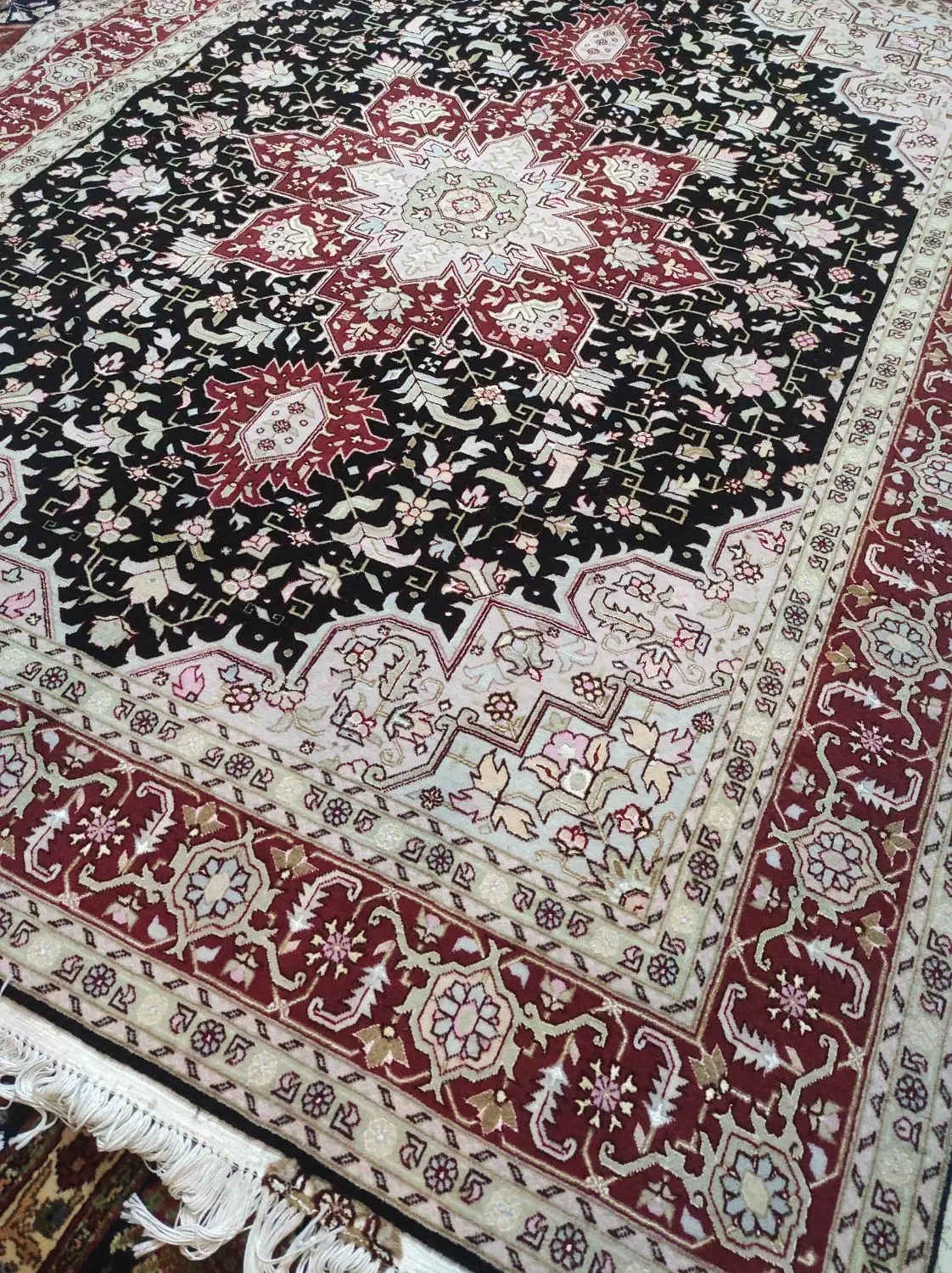 قالیچه هریس مشکی|فرش|تهران, تهرانسر شمالی|دیوار