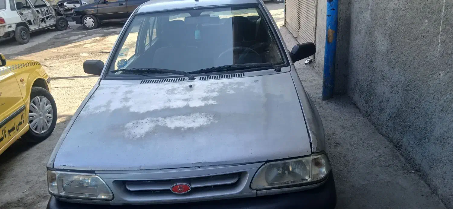 پراید۸۶نقره ای|خودرو سواری و وانت|قزوین, |دیوار