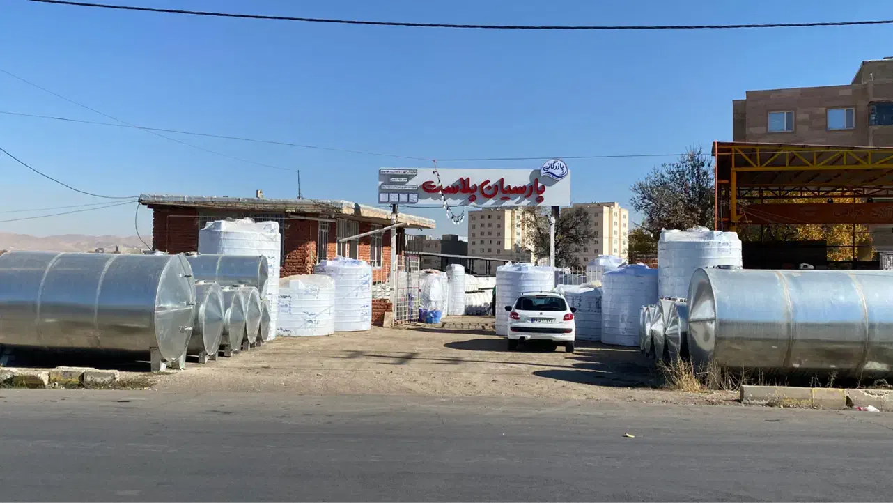 انواع مخازن پلی اتلین و گالوانیزه|مصالح و تجهیزات ساختمان|ابهر, |دیوار