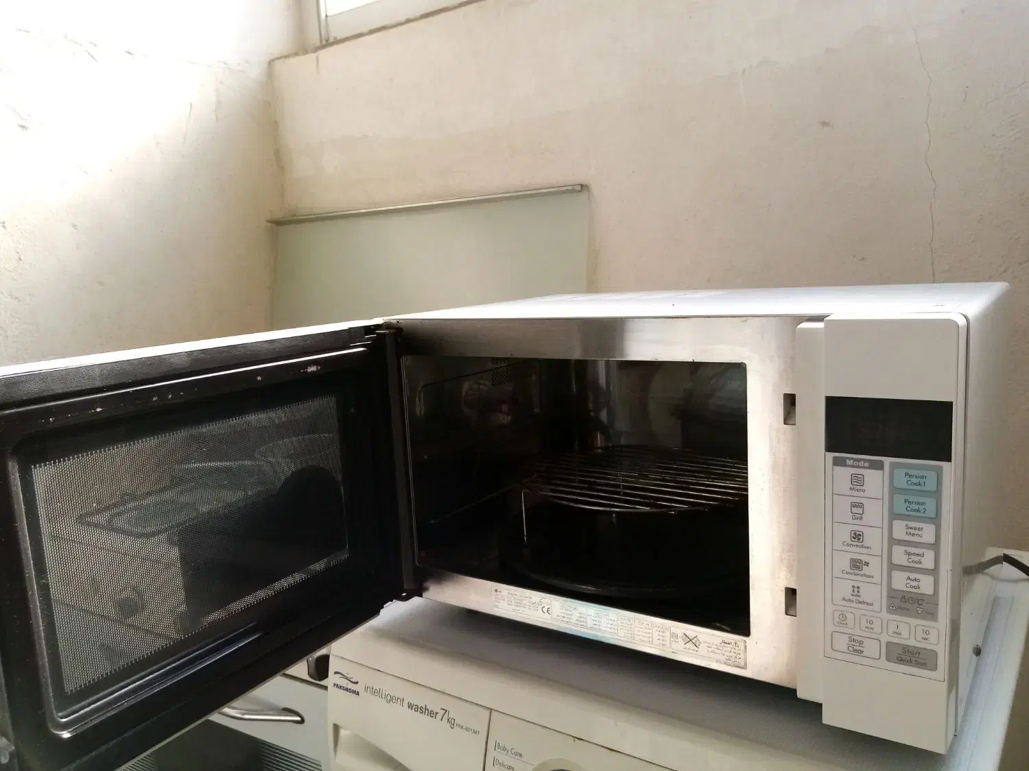 ماکروویو 30 لیتری LG فول امکانات و آون توستر WIMAX|اجاق گاز و لوازم برقی پختوپز|رامیان, |دیوار