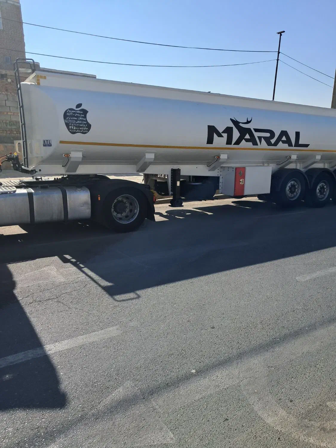 تانک مدل ۱۴۰۳مارال خیلی تمیز|خودرو سنگین|خوشاب, |دیوار