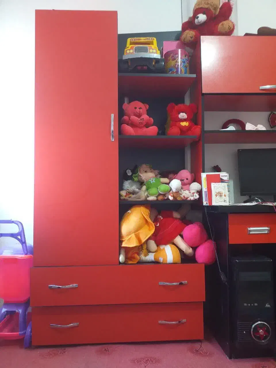 سرویسخوابیکنفره|تخت و سرویس خواب|رباطکریم, شهرک والفجر|دیوار