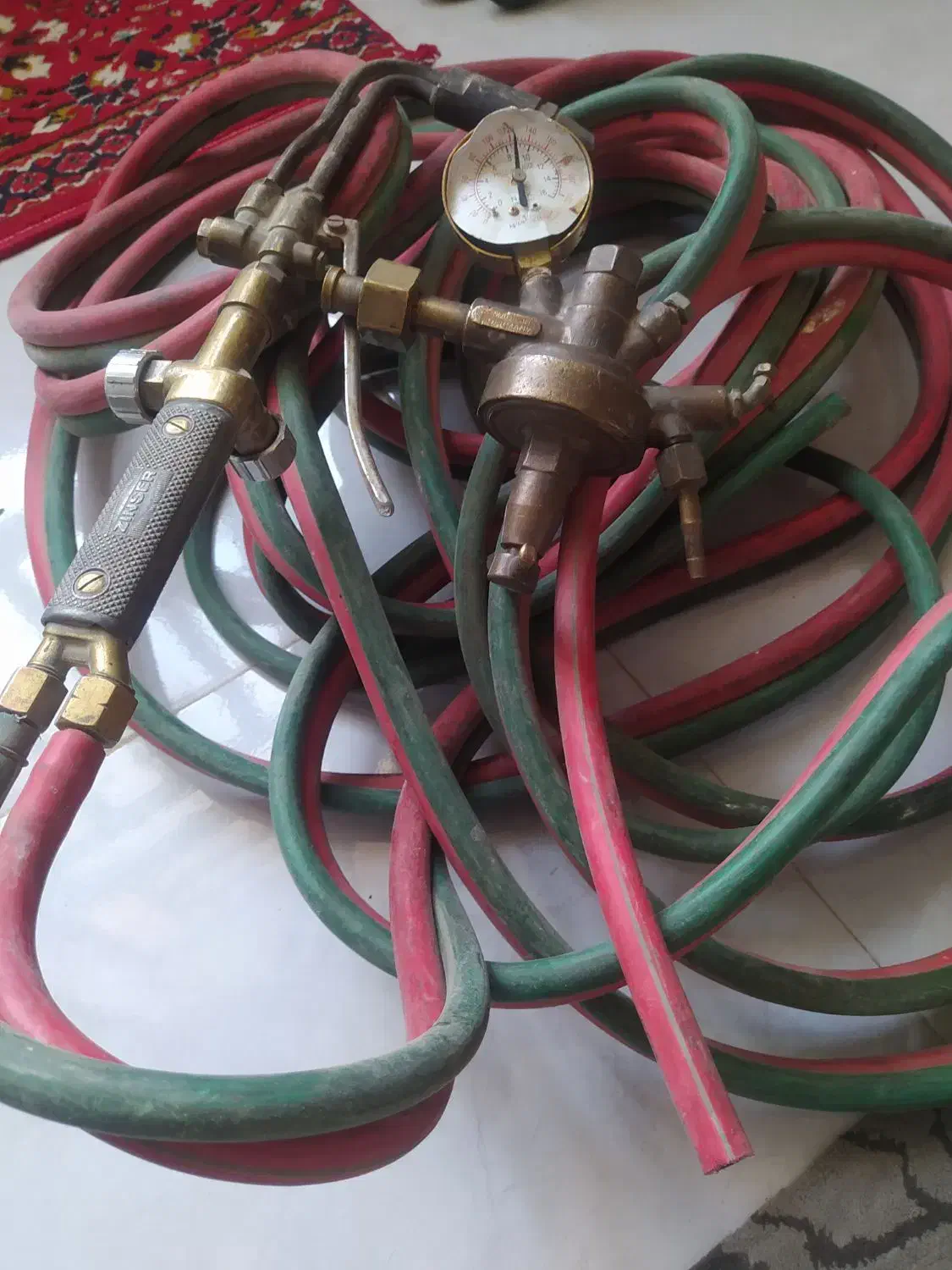 سرپیک با مانومتر زینسر اصل المان همراه با شیلنگ|ابزارآلات|خرم‌آباد, |دیوار