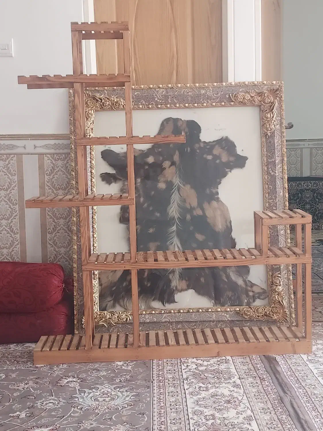 تابلو و استنند گل|تابلو فرش|نهاوند, |دیوار