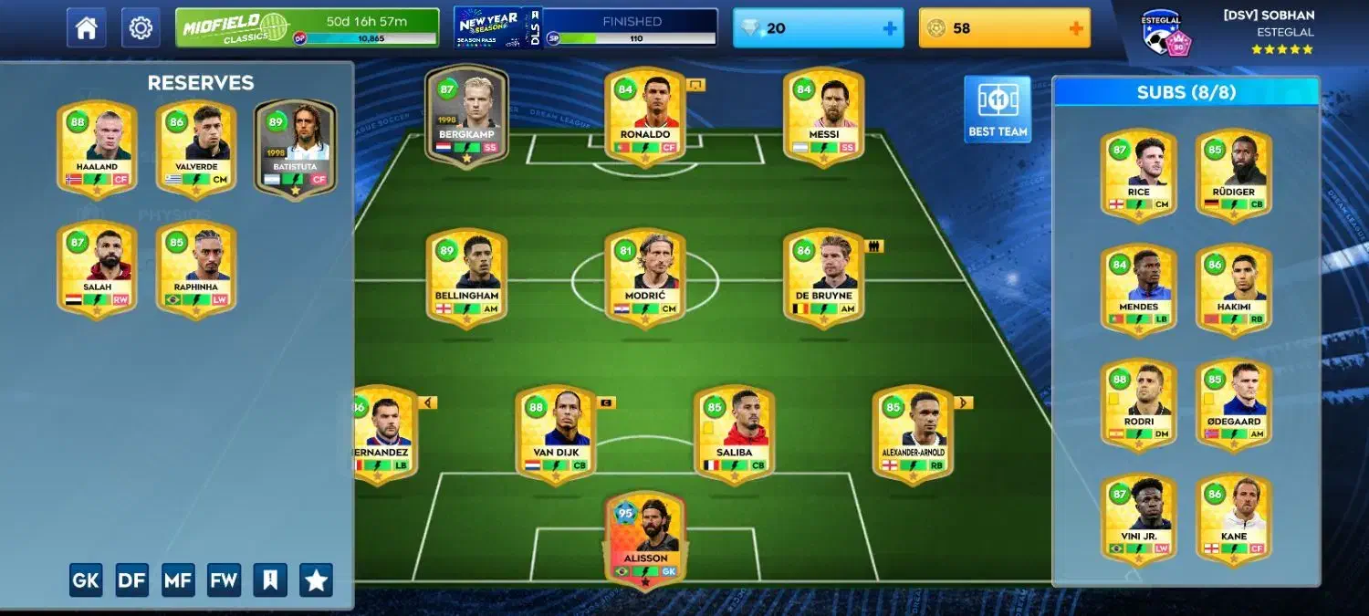 اکانت دریم لیگ 2026|کنسول، بازی ویدئویی و آنلاین|کوهدشت, |دیوار