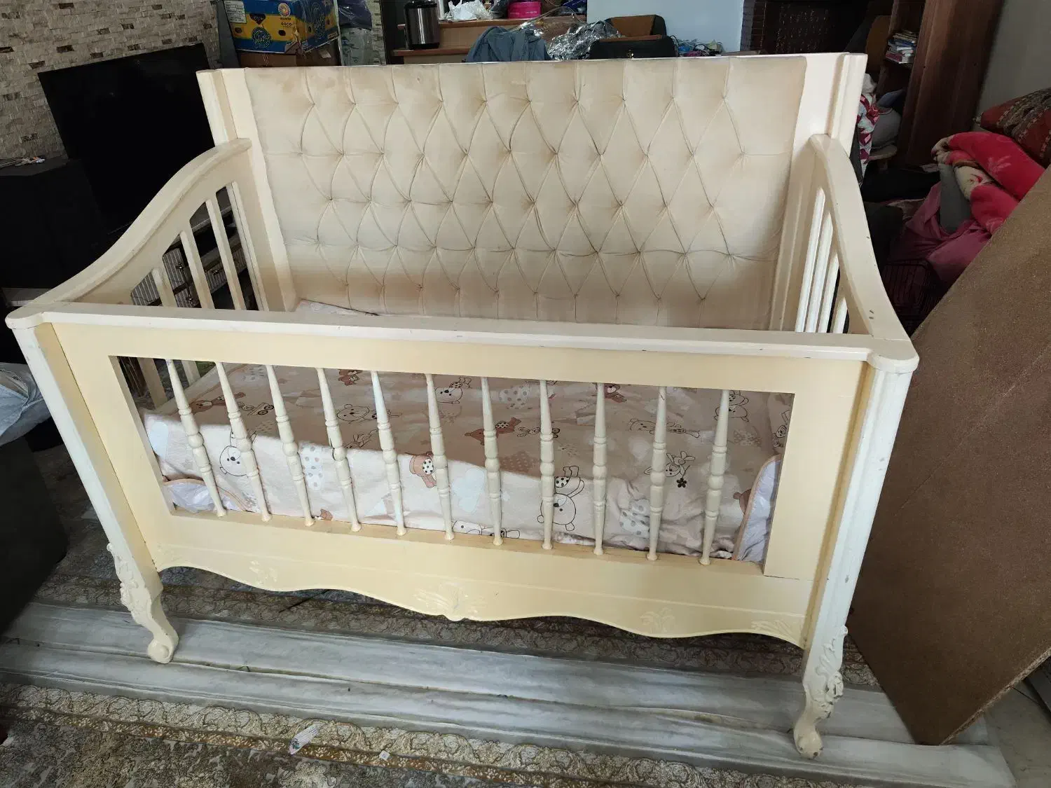 تخت  و تشک و آباژور کودک|اسباب و اثاث بچه|تهران, شمس‌آباد|دیوار