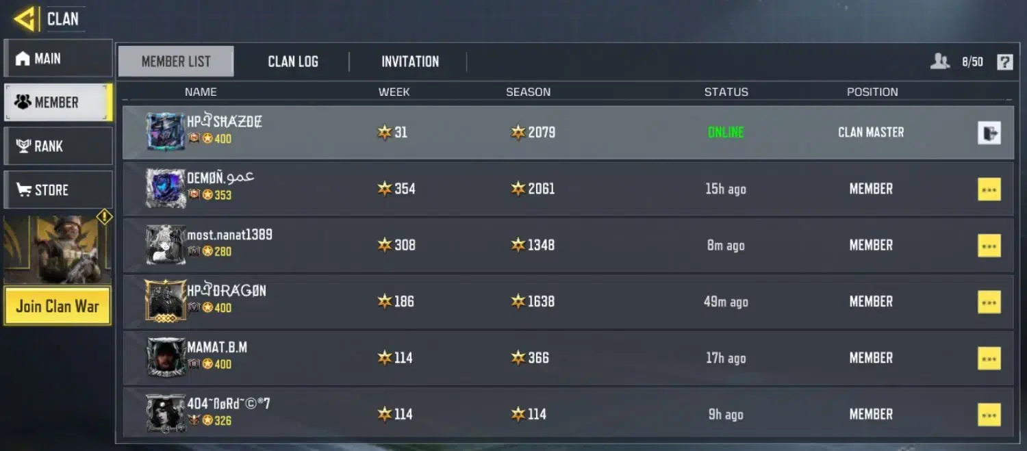 کلن کالاف لول ۳|کنسول، بازی ویدئویی و آنلاین|اندیشه, اندیشه فاز ۳|دیوار