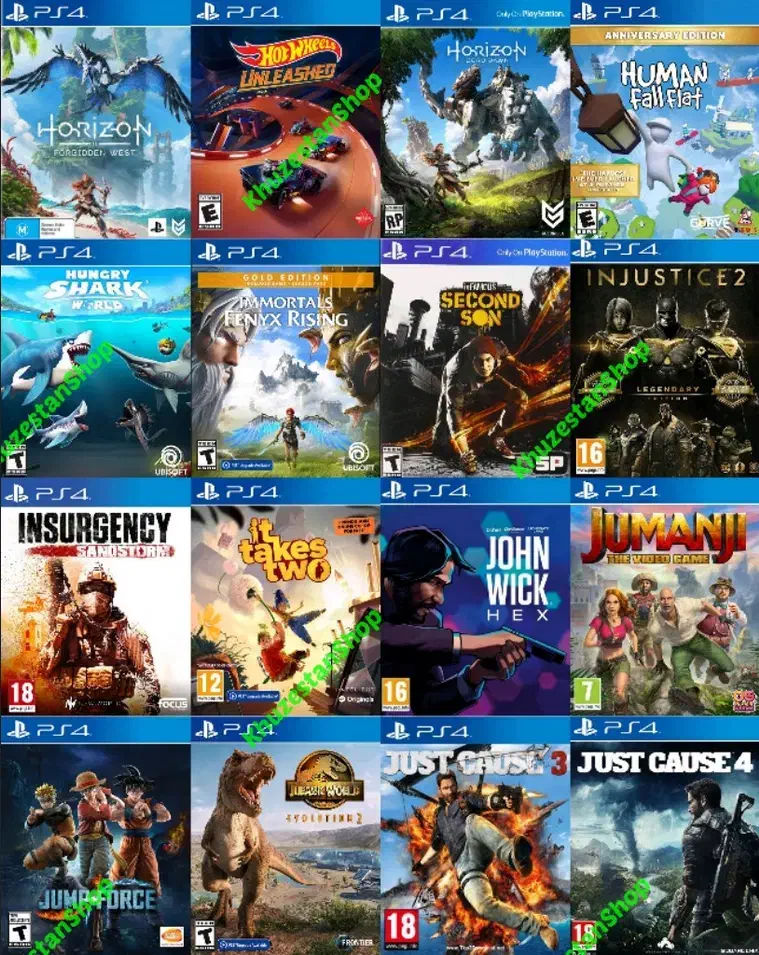 بازی پلی استیشن 4|کنسول، بازی ویدئویی و آنلاین|اندیمشک, |دیوار