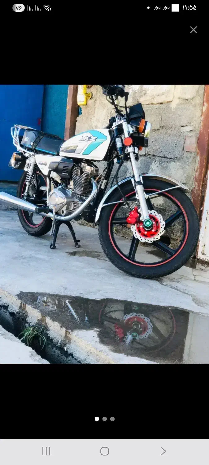 موتور متین 200در حد|موتورسیکلت|نقده, |دیوار
