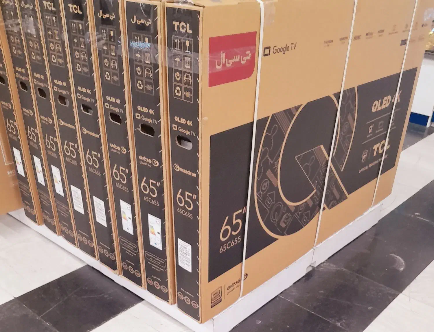 تی سی ال ۶۵ اینچ آکبند هوشمند و اندروید|تلویزیون و پروژکتور|تهران, صادقیه|دیوار