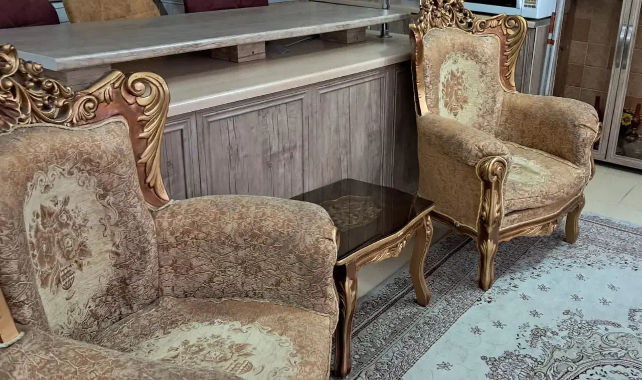 مبل راحتی ۱۰نفره ونهارخوری ۶نفره وبوفه(پورکان )|مبلمان خانگی و میز عسلی|آسارا, |دیوار