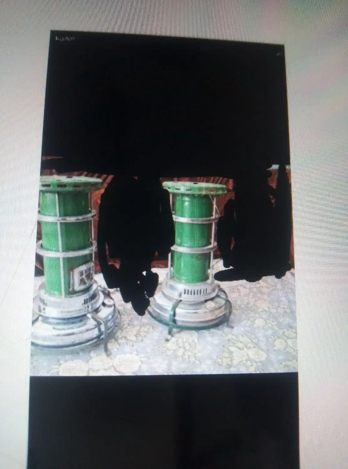 دو عدد چراغ نفتی|بخاری، هیتر، شومینه|شیراز, گلکوب|دیوار