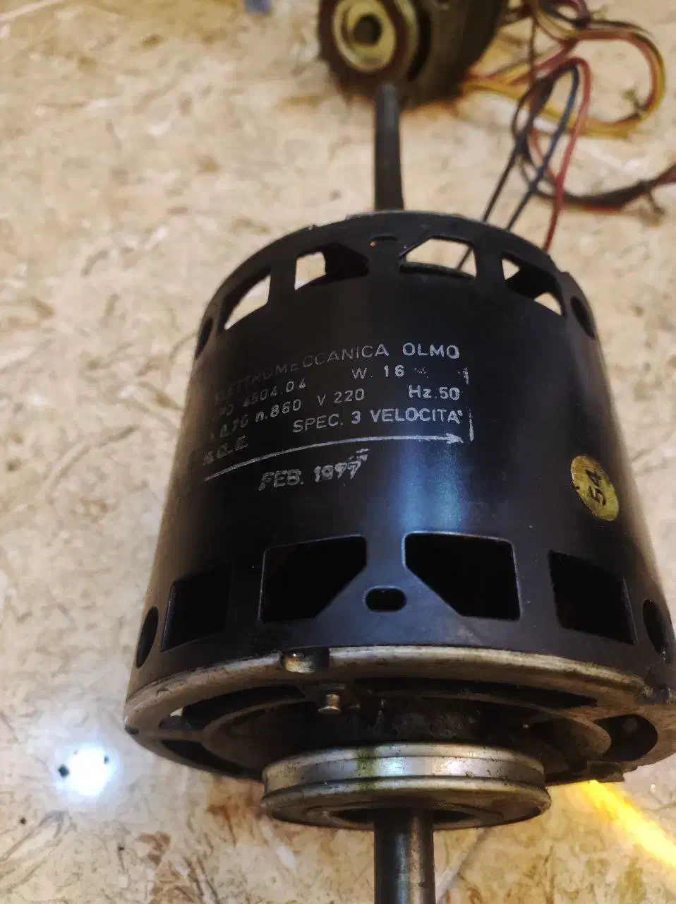 الکتروموتور ‌و دینام فن کوئل   (OLMO) ایتالیایی|ماشین‌آلات صنعتی|کرج, فاز ۴ مهرشهر|دیوار