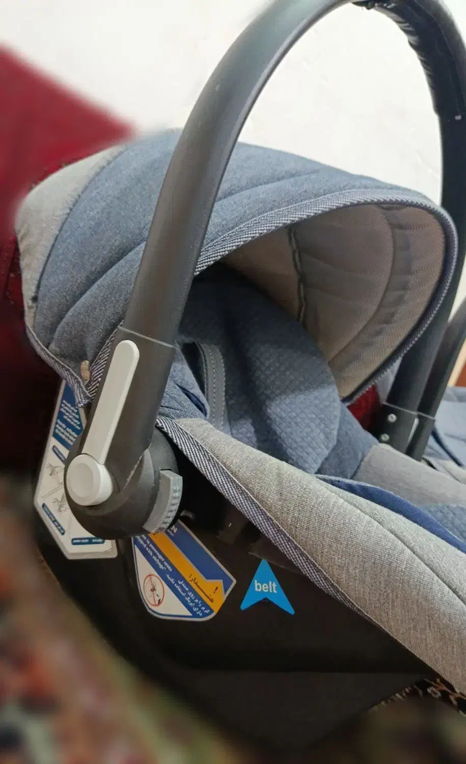 کریر نو تمیز برا دوقلو رنگ خاص|کالسکه و لوازم جانبی|سبزوار, رضوی|دیوار