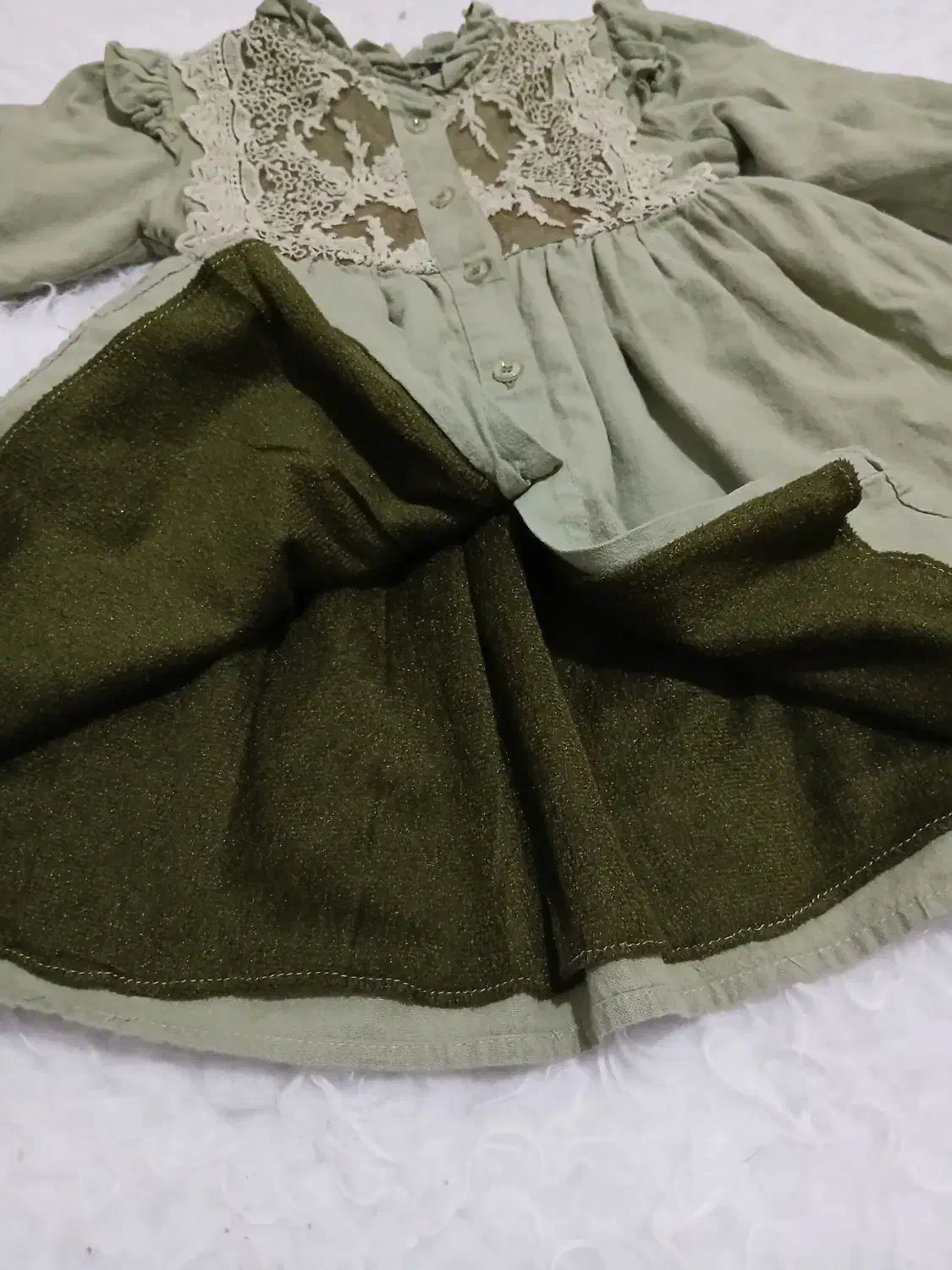 پیراهن دخترانه دخترونه یلدا سارافون پائیزی|کفش و لباس بچه|مشهد, هنرور|دیوار