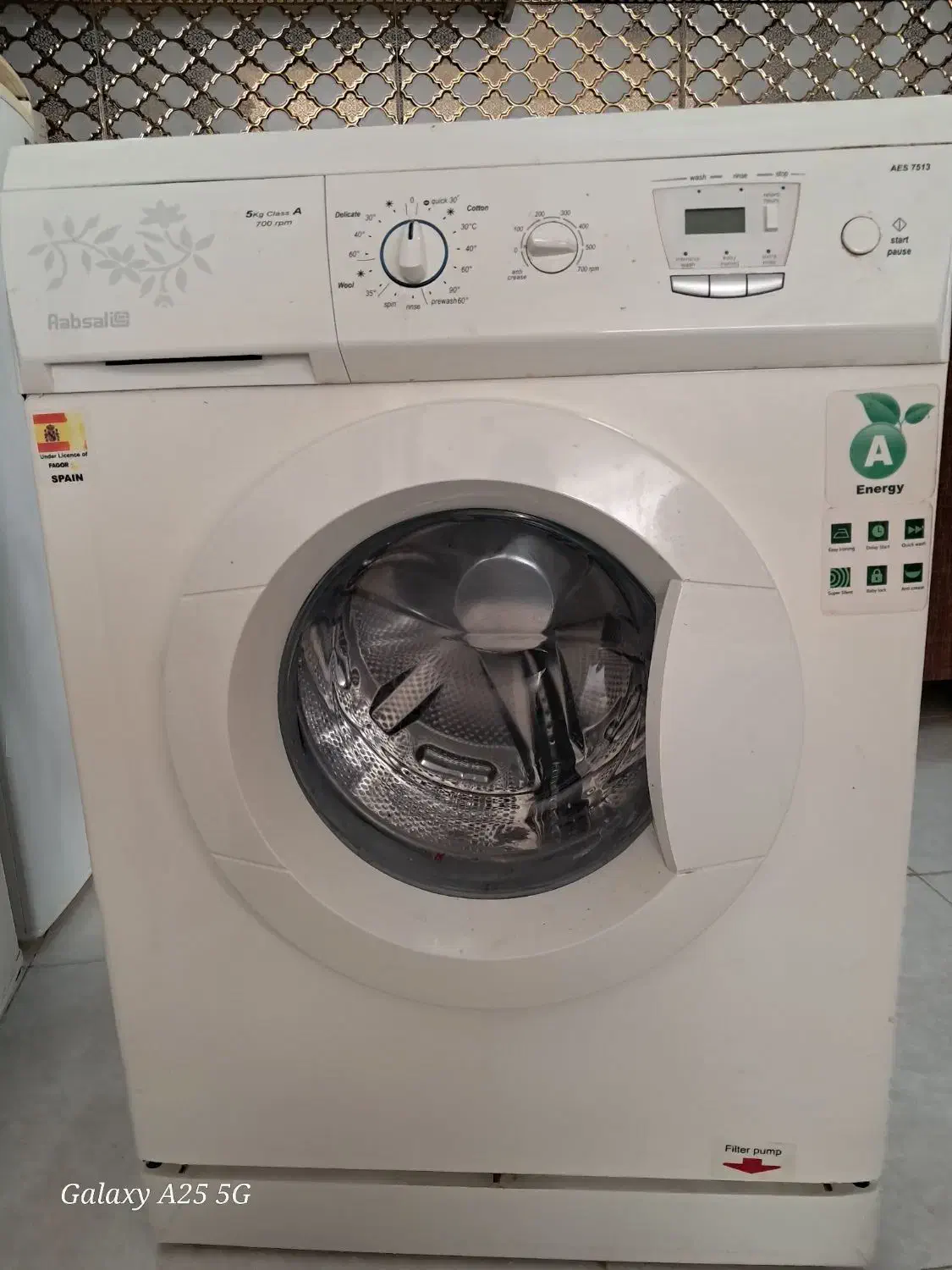 ماشین لباسشویی تمام اتوماتیک|ماشین لباسشویی و خشککن لباس|فومن, |دیوار