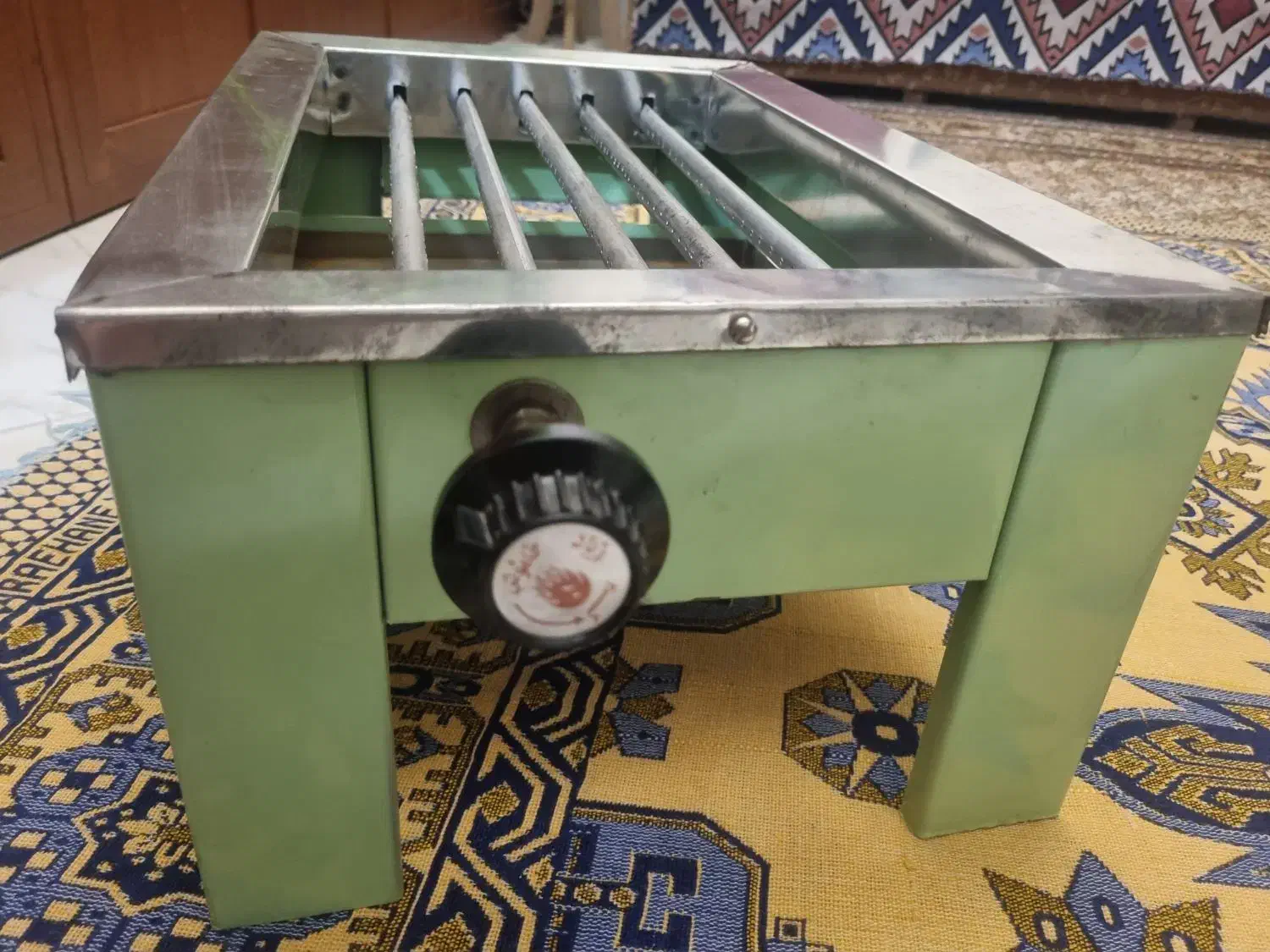 کباب پز گازی۵ شعله نو عتیقه|اجاق گاز و لوازم برقی پختوپز|تبریز, |دیوار