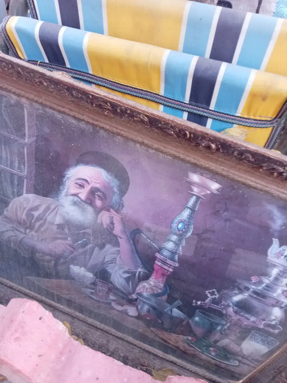 تابلو قدیمی|کلکسیون اشیاء عتیقه|گلبهار, شهر جدید گلبهار|دیوار