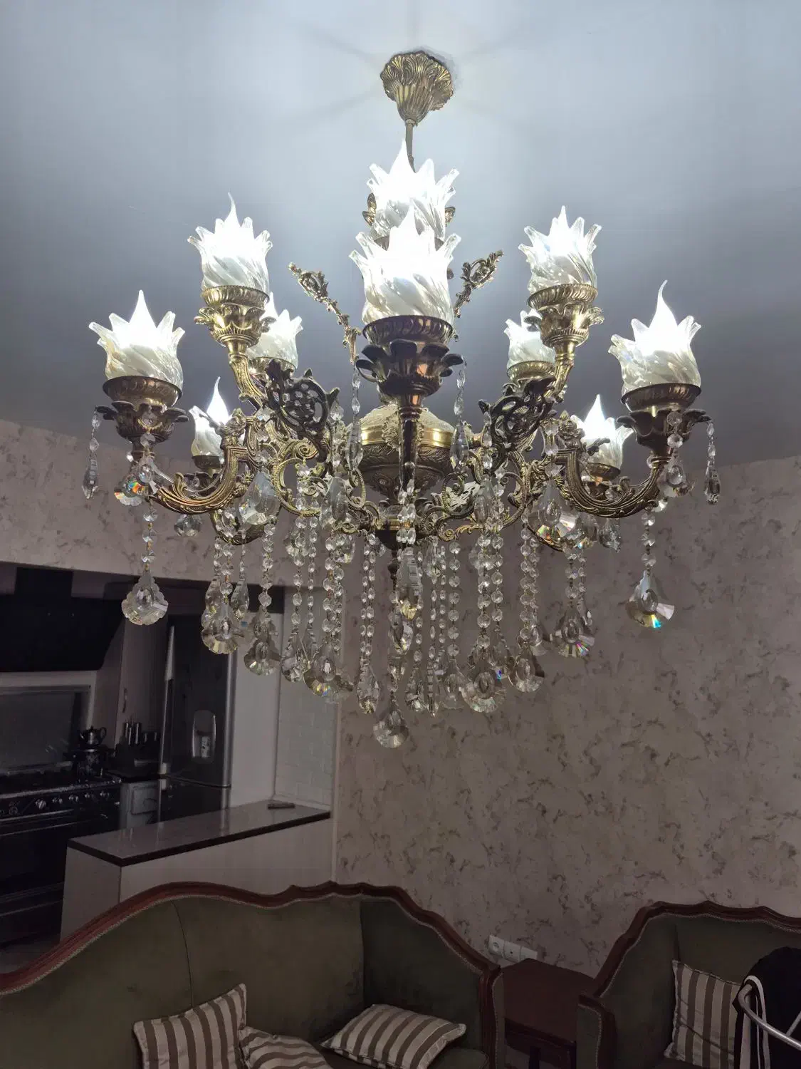 لوستر|لوستر و چراغ آویز|محمدشهر, ولدآباد|دیوار