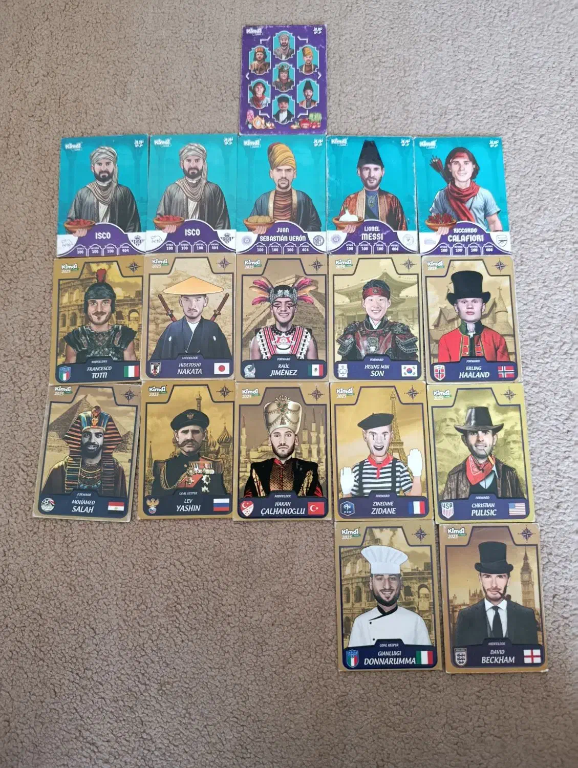 کارت فوتبال|کلکسیون و سرگرمی|کرمان, |دیوار