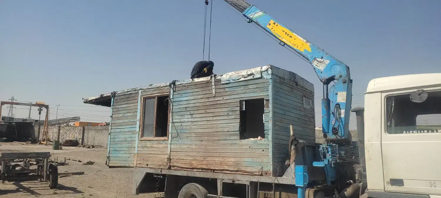 خدمات جرثقیل کفی ۳ تن دکل بلند|خدمات حمل و نقل|رباط‌کریم, رباط‌کریم|دیوار