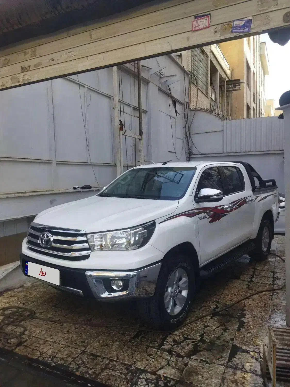 تویوتا هایلوکس ۲۰۱۶ اتومات دو کابین سفید بدون رنگ|خودرو سواری و وانت|تهران, سعادتآباد|دیوار