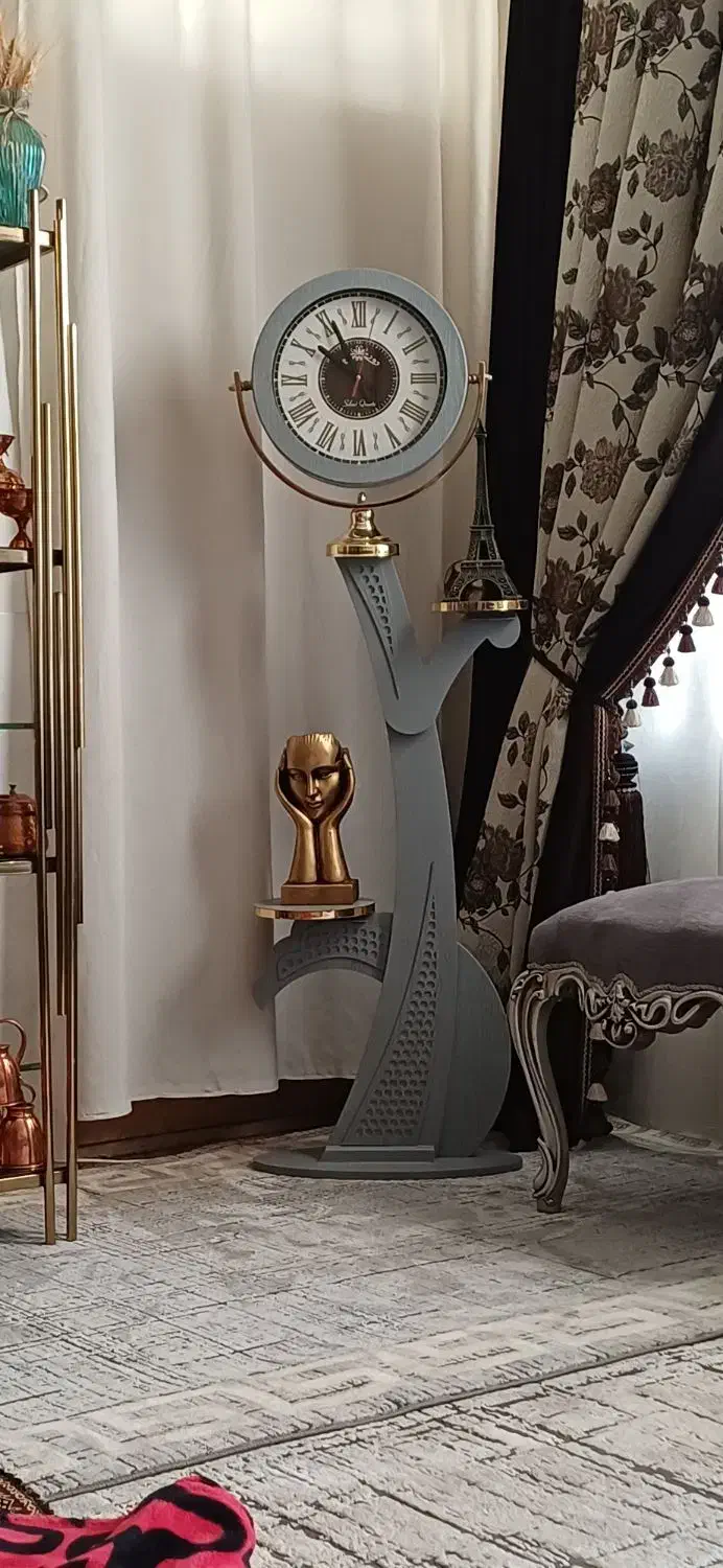 ساعت ایستاده|ساعت دیواری و تزئینی|لنجان, |دیوار