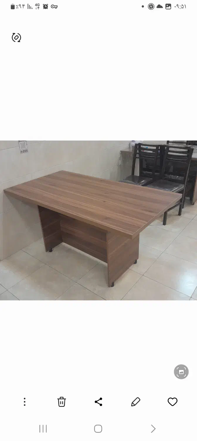 میز ام دی اف|میز و صندلی غذاخوری|آباده, |دیوار