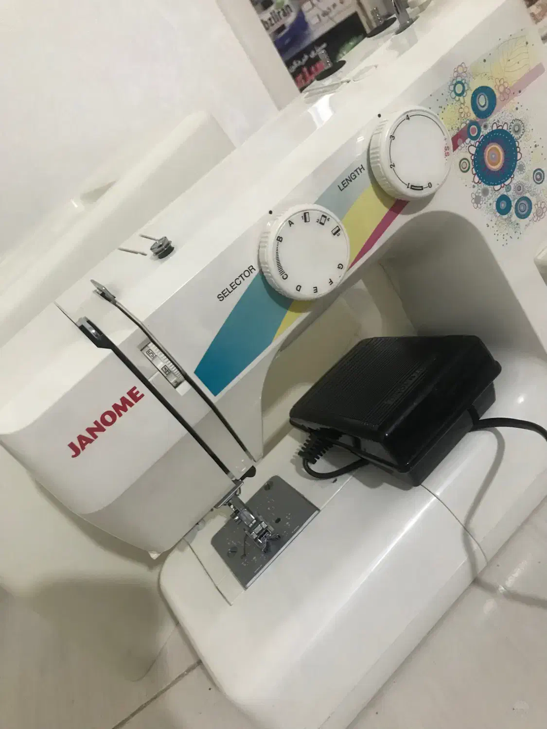 چرخ خیاطی ژانومه ۷۶۰|چرخ خیاطی و ریسندگی|تهران, شهرک ولیعصر شمالی|دیوار