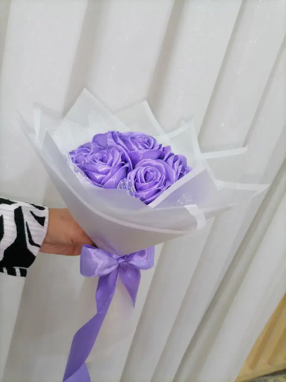 دسته گل های روبانی زیبا با قیمت مناسب|گل مصنوعی|برازجان, |دیوار