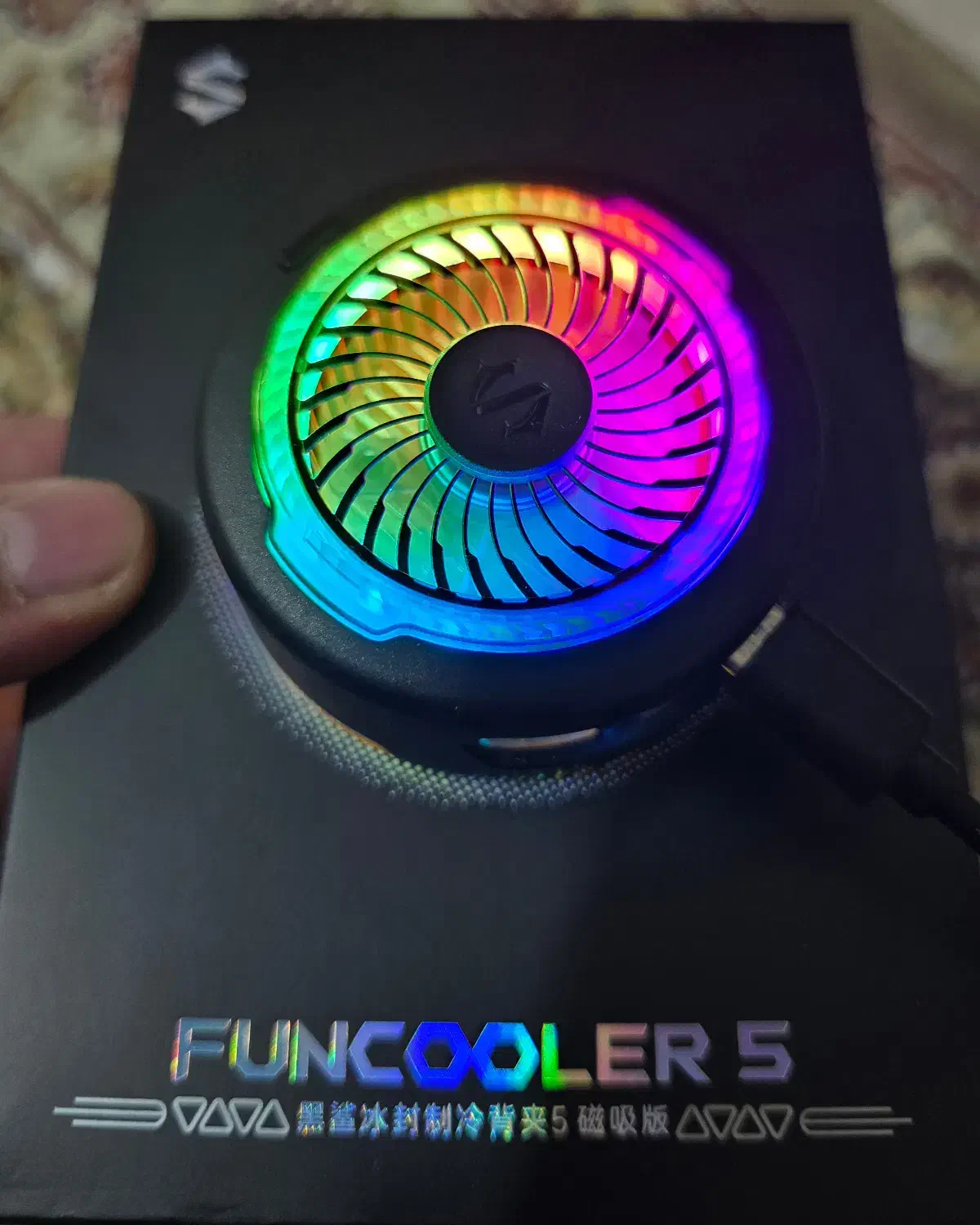 فن خنک کننده بلک شارک 5 فونکو|لوازم جانبی موبایل و تبلت|تبریز, |دیوار