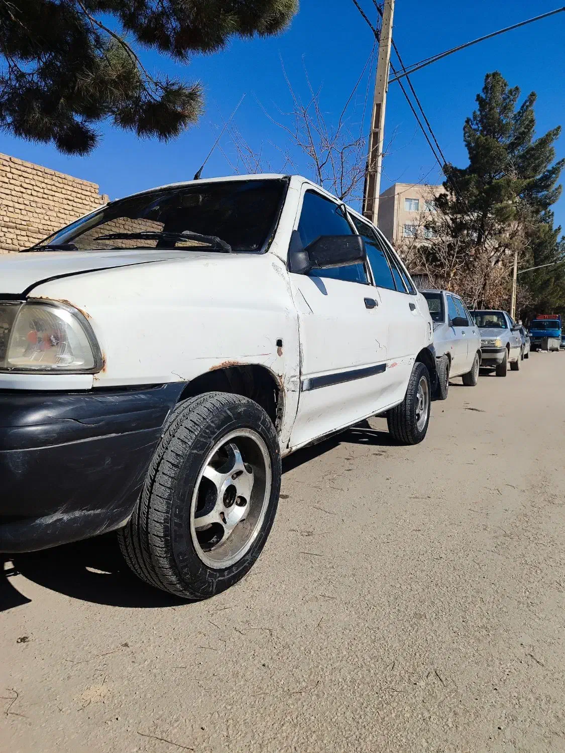 پراید سفید ۸۵|خودرو سواری و وانت|بجنورد, |دیوار