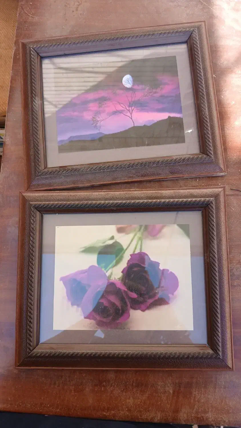 ۷ عدد قاب کوچک و ۶ عدد قاب بزرگ قیمت یک میلیون|تابلو، نقاشی، عکس|رفسنجان, |دیوار