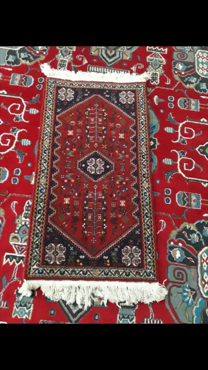 قالی دست باف|فرش|اقلید, |دیوار