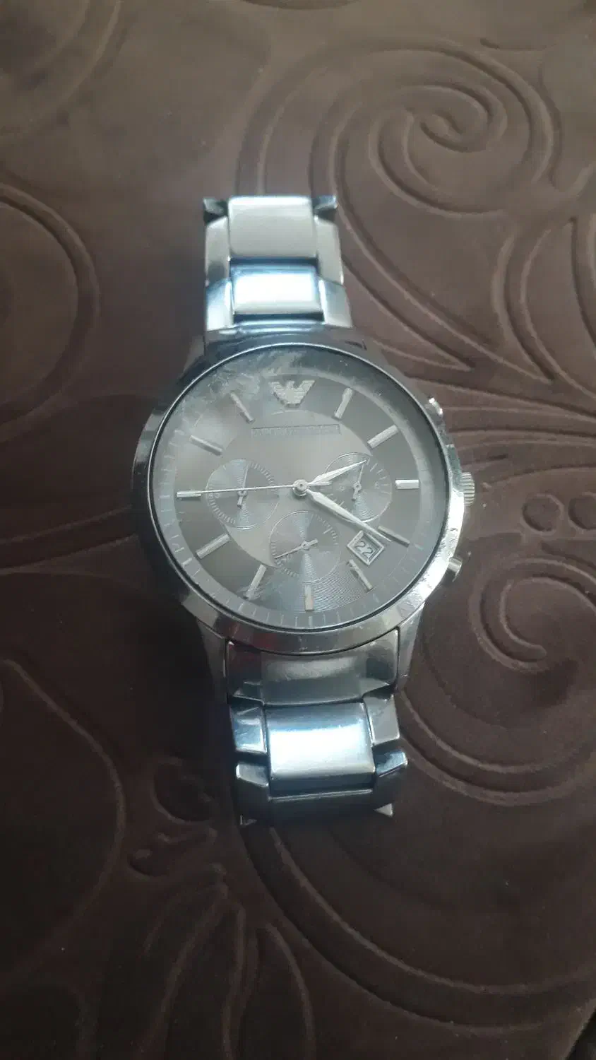 ساعت امپریو آرمانی اصل سه موتوره استیل ۲۴۵۸|ساعت|ملایر, |دیوار