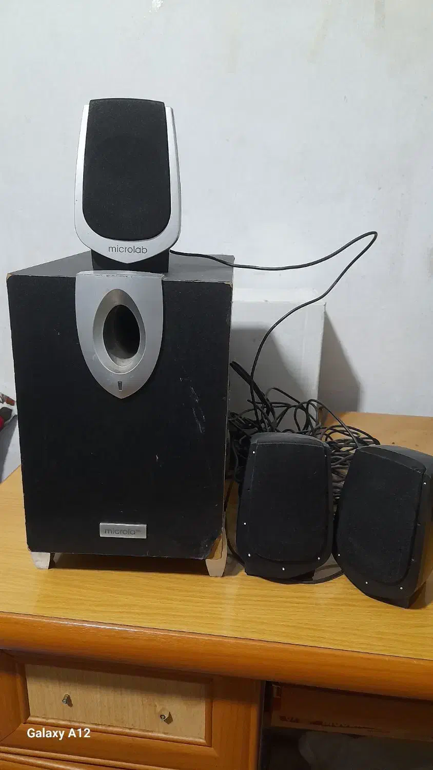 اسپیکر microlab|قطعات و لوازم جانبی رایانه|رشت, دخانیات|دیوار