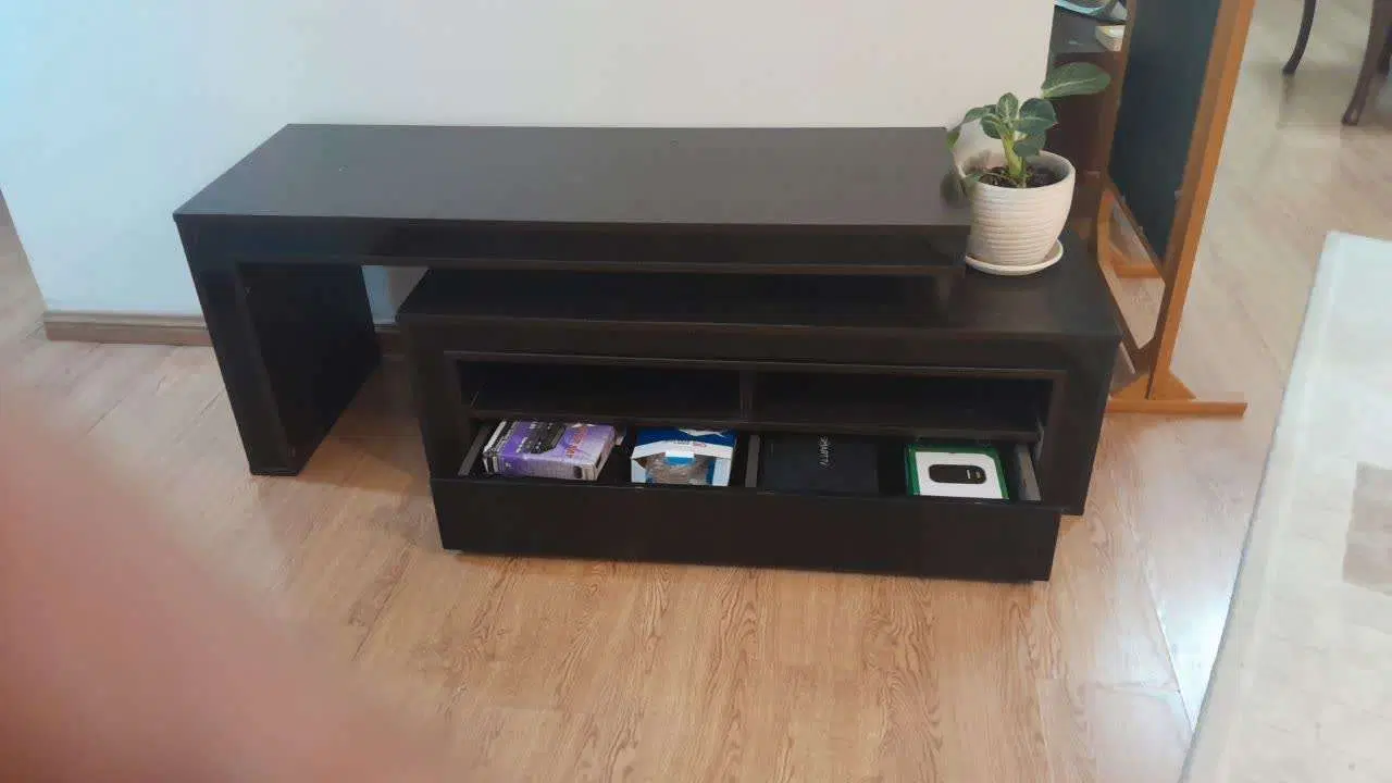 میز تلویزیون باز شو Glass MDF ترک|میز تلویزیون|تهران, جنتآباد مرکزی|دیوار