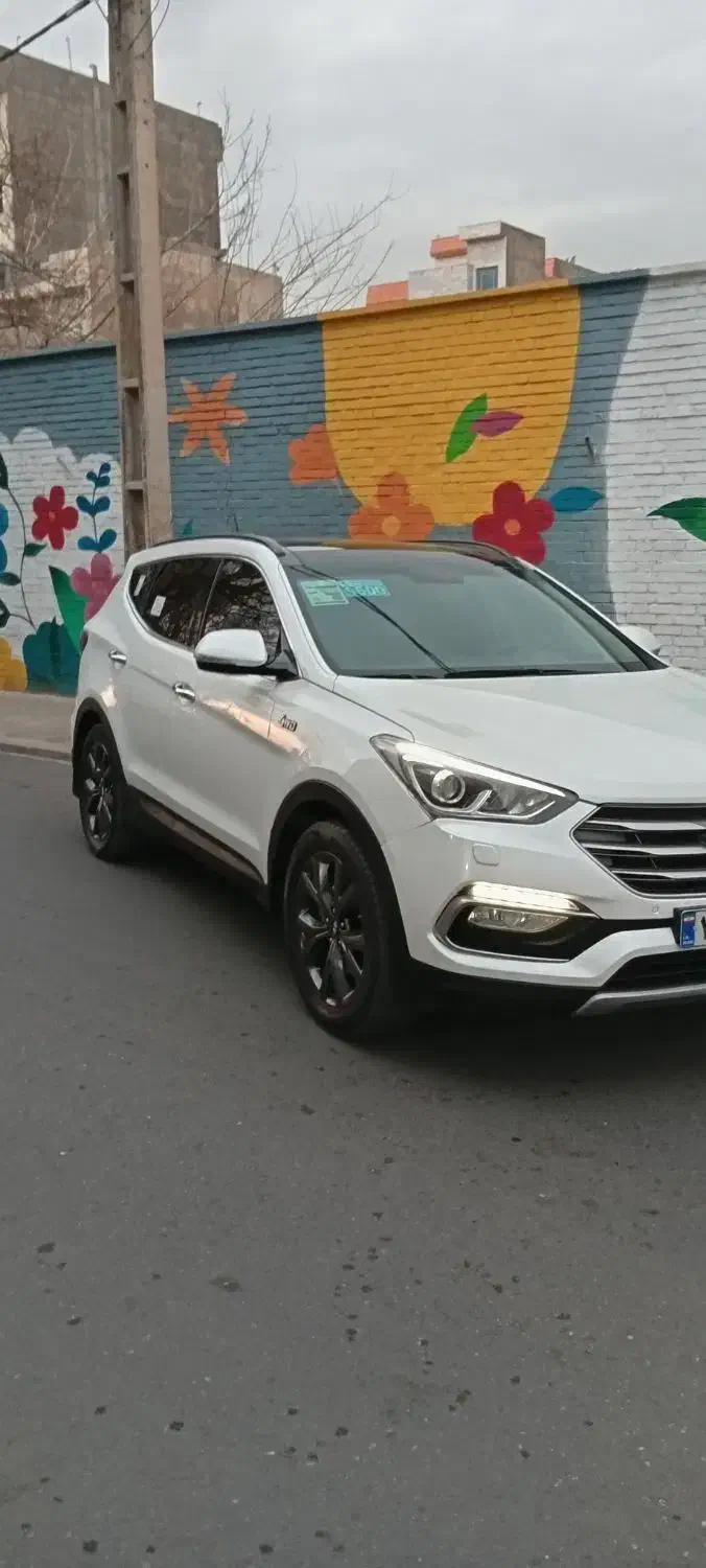 سانتافه 2017 64 آپشن موتور جی دی آی|خودرو سواری و وانت|تهران, شهرک صادقیه|دیوار