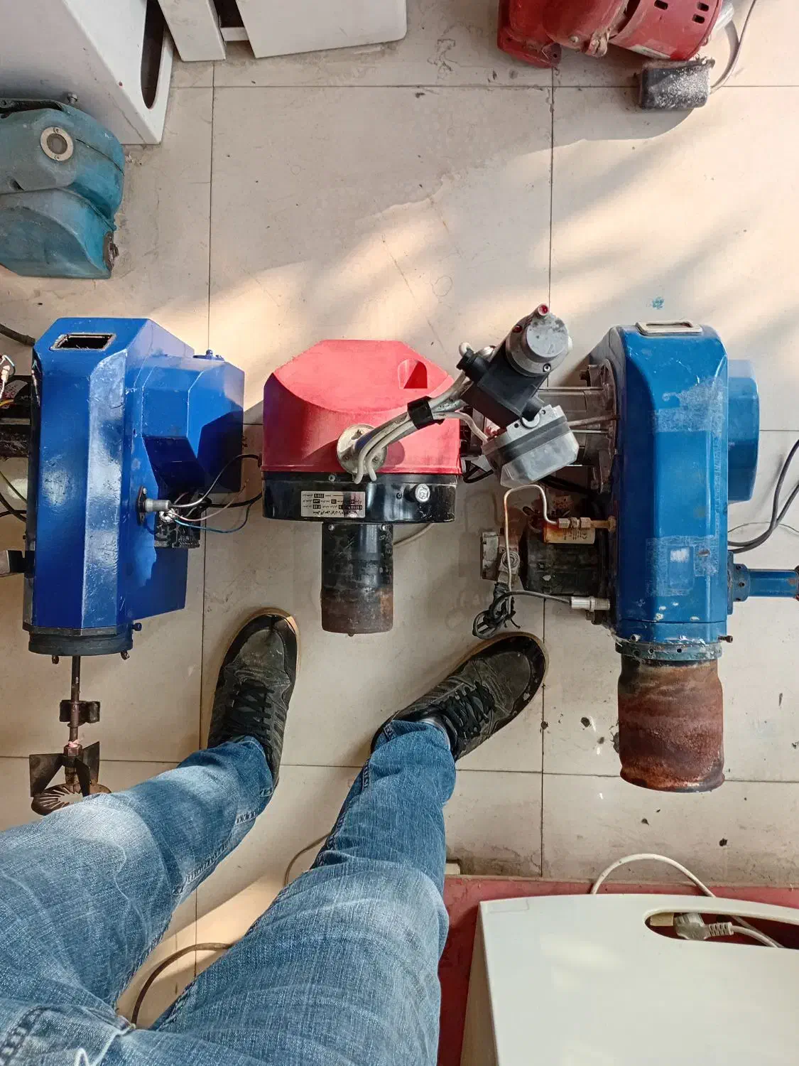 انواع مشعل گازی وگازوئیلی|آبگرمکن، پکیج، شوفاژ|مهاباد (آذربایجان غربی), |دیوار