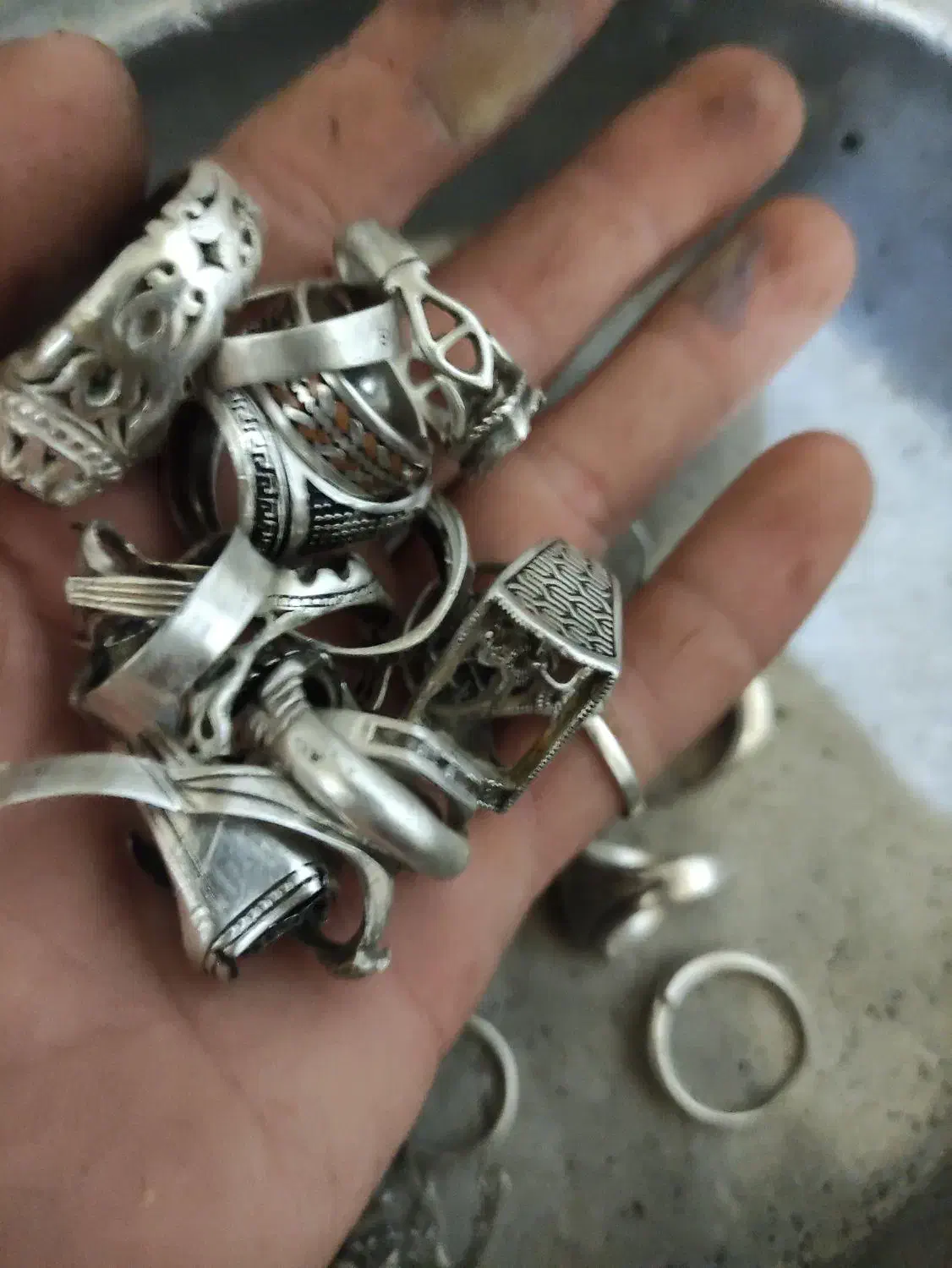 نقره شکسته نرخ روز|جواهرات|آزادشهر, |دیوار