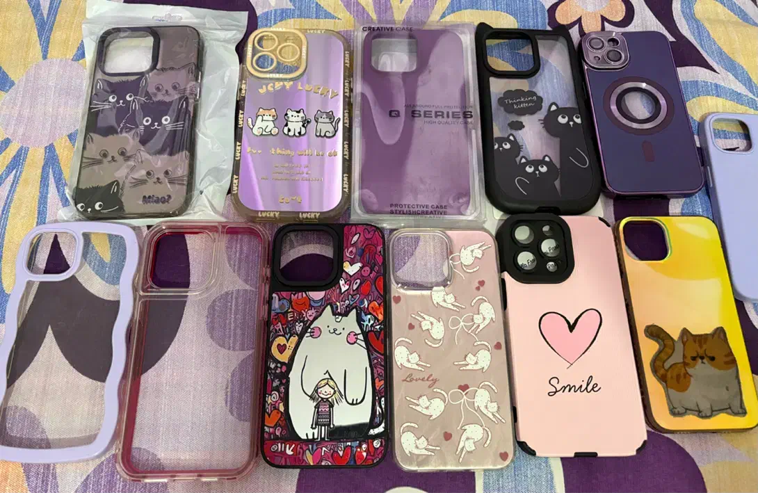 قاب گوشی آیفون ۱۵ پرومکس ۱۳ عدد|لوازم جانبی موبایل و تبلت|رشت, گلسار|دیوار