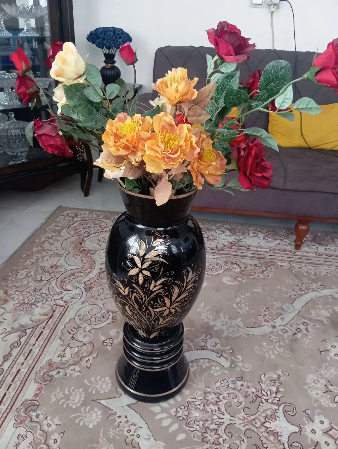 گل وگلدون|گل مصنوعی|فردیس, فردیس|دیوار