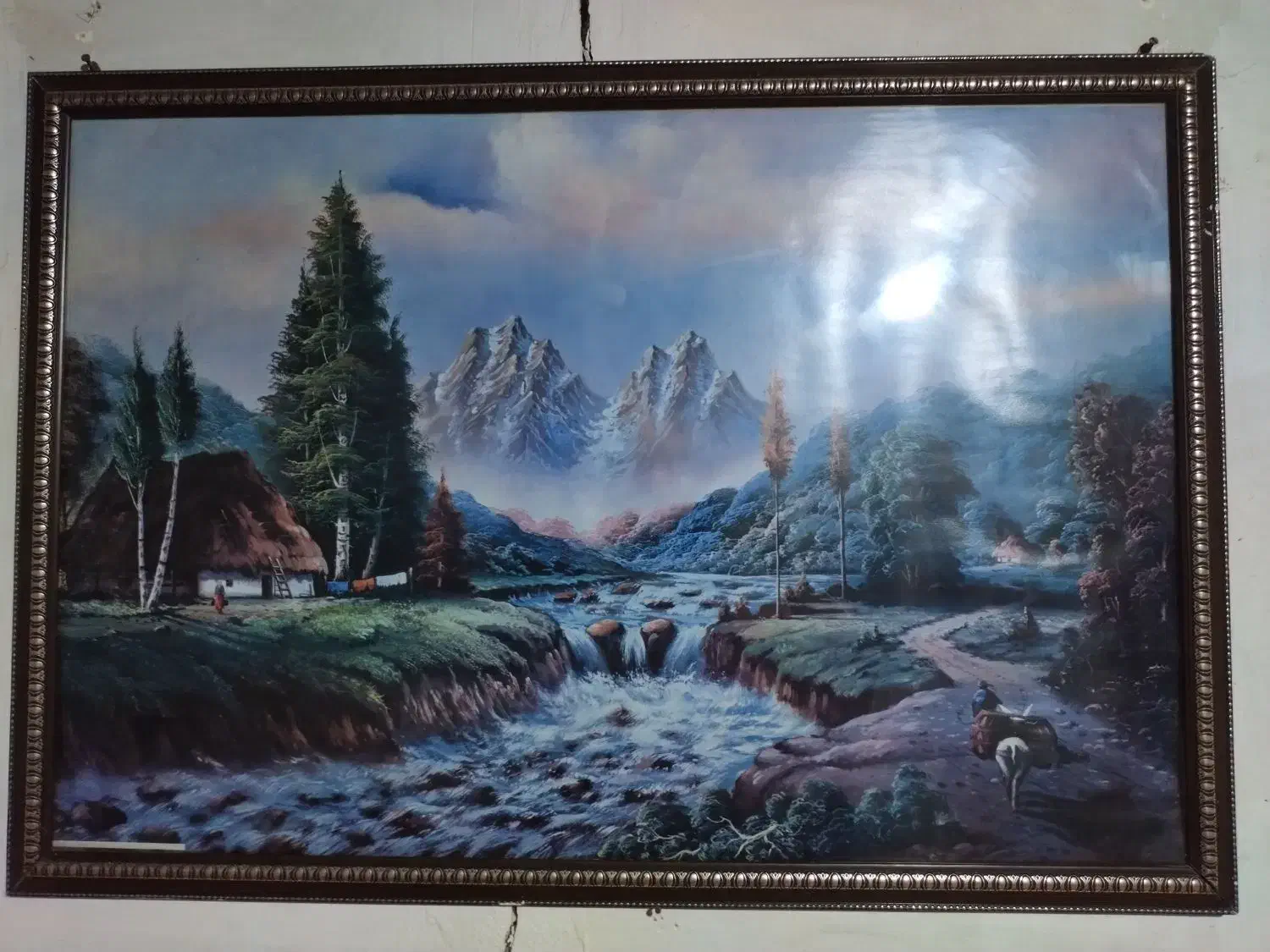 تابلوی زیبا 1در 120|تابلو، نقاشی، عکس|سنگر, |دیوار