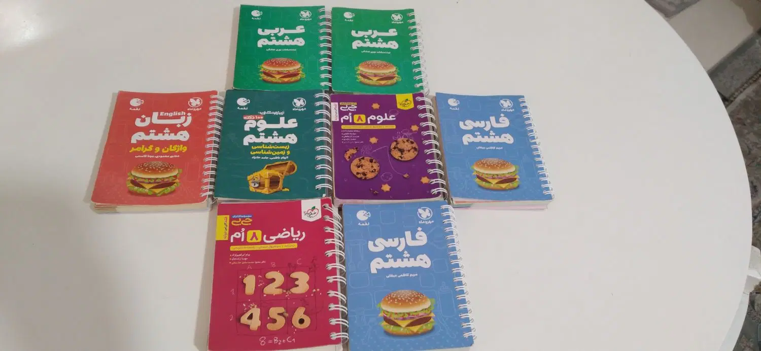 کتاب لقمه هشتم|کتاب و مجله آموزشی|تهران, کوثر|دیوار