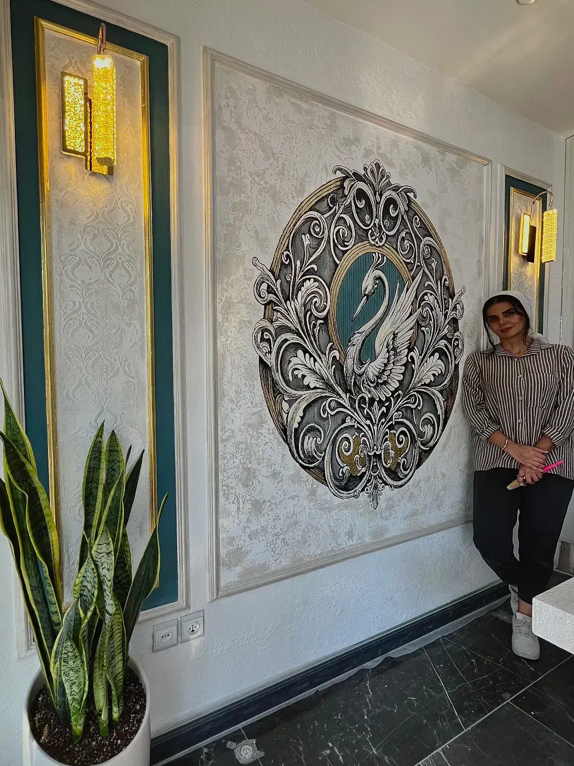 میکروسمنت، پتینه و نقاشی دیواری|خدمات پیشه و مهارت|اصفهان, سرشبادران|دیوار