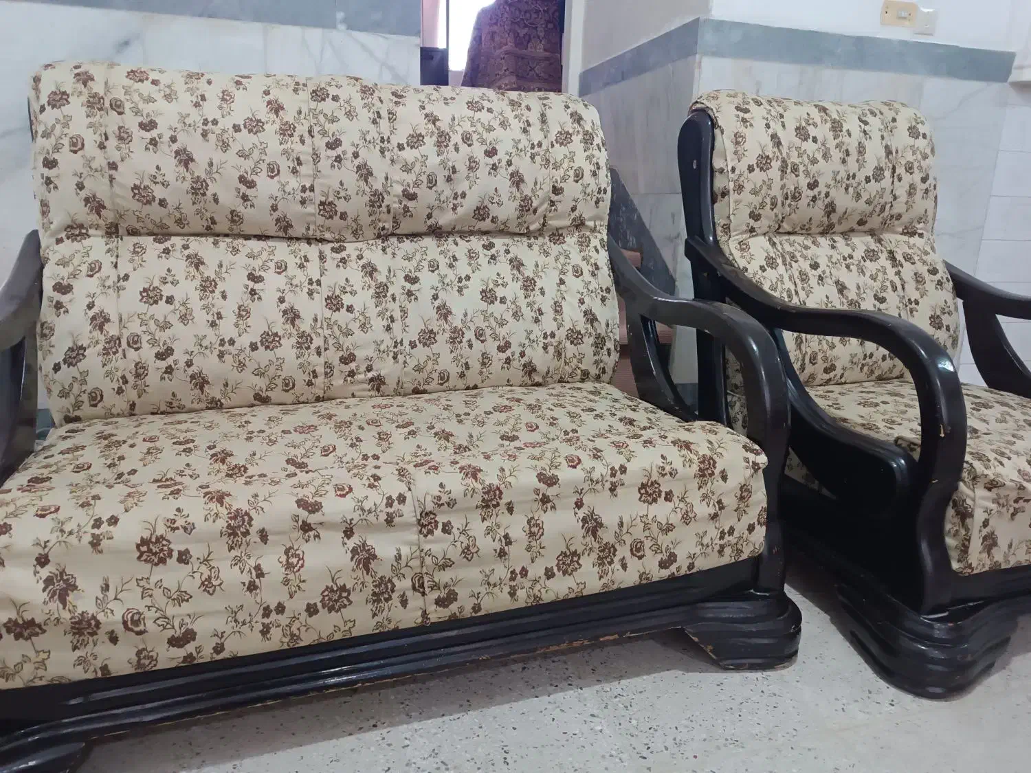 مبل ۷ نفره|مبلمان خانگی و میز عسلی|اسلامآباد غرب, |دیوار