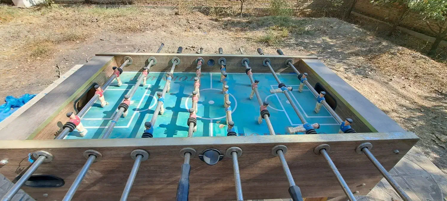 فوتبال دستی پایه دار تمام ام دی اف|تجهیزات ورزشی|هشتگرد, تهران دشت|دیوار